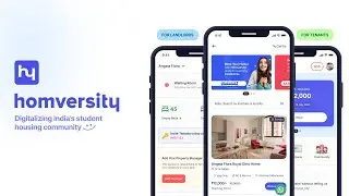 Homversity LandLord App - India's Finest Hostel/PG Property Management Ecosystem