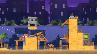 Angry Birds Rio Level 4 (13-4) Market Mayhem Walkthrough 3 Star