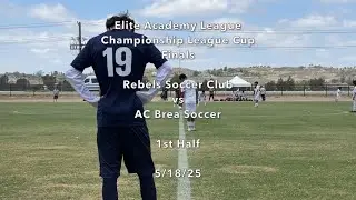 Rebels Soccer Club vs AC Brea Soccer (5/18/25)