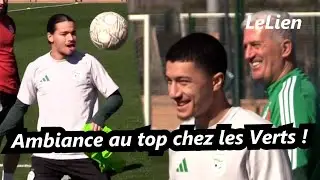 🇩🇿 CAN 2025 : superbe ambiance à l’entraînement des Verts avant le quart face au Nigeria