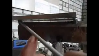 Сварка таврового соединения под ультразвук (потолочное положение шва)