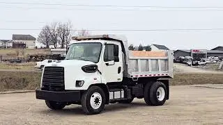2014 FREIGHTLINER 108SD HEAVY SPEC CUMMINS DUMP TRUCK 64K LOW MI AC - WHITE - 