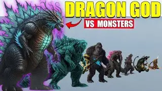 Sea Dragon God The Real Size of All Monsterverse 3D Comparison 2026