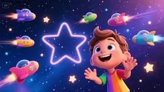 Ten Little Spaceships Flying High + More | Fun Outer Space Rhyme for Kids