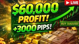 LIVE GOLD TRADE 🚨 $90,000 Profit on XAUUSD | +4000 Pips Running (Real-Time Trading)
