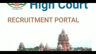 #Madras High Court #🛑Latest Update #Interview and Vacancies Additional Information