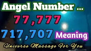 Angel Number 77,777,707,717/ Angel Number Meaning In Hindi/Universe 💌Massage/Angel Guidance/Angels 👼
