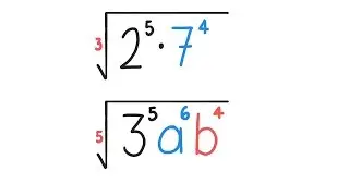 Simplificación de radicales - Paso a paso