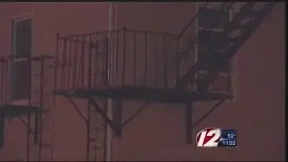 Fire escape fall