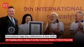 International Yoga Day celebrations at UN Headquarters creates Guinness Book of World Records