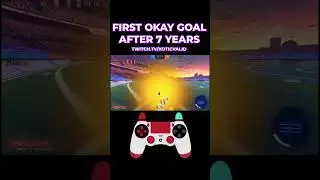 After 7 years im back on #rocketleague and finally hit a okay goal im still so washed 🤧##rlclips