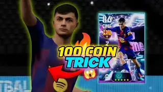 100 Coin Trick to Get ShowTime104 Rated Pedri In eFootball 2026 😱🔥 #efootball2025