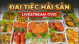 🦀 17/01  🦞🦀 Liv Banh Nóc Combo Hải Sản Vip, Hải Sản Yếu Hồ tươi ngon ,Giá Rẻ 🦀🦞🥰 #langhaisanmix
