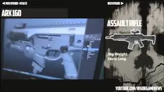 Call of Duty Ghosts - Weapon / Gun Review - ARX 160 Assault Rifle [Gun Analysis]