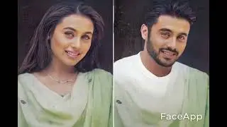 Bollywood actress #male to #female  #Gender Change with Face app #keenaKapoor #karismakapoor