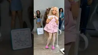 She&rsquo;s a Girly Girl! #barbie #reroot #barbiemakeover