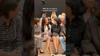 Celebs 👀 in the Chanel Front Row