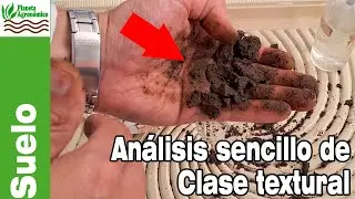 Cómo hacer un ESTUDIO CASERO DE CLASE TEXTURAL 🧪 y agronómico, y para qué nos puede servir esto