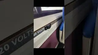 Seat Features #trainreview #amtrak #pacificsurfliner #trains #travel @Thom-TRA #trainjourney