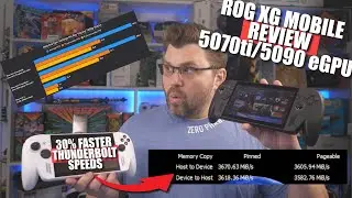 Самая мощная портативная eGPU в истории? Обзор ASUS ROG XG Mobile 2025.