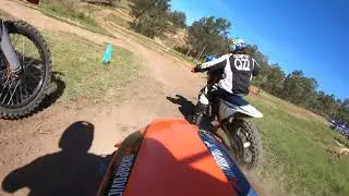 QVMX National Round 3 Race 250 4T and 125 2T Blake Healey #38 KTM250sxf
