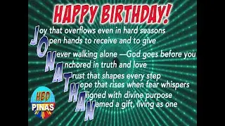 HBD Jonathan