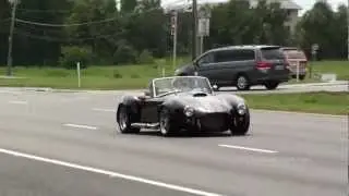 1967 Roush Shelby 427 Cobra Full Throttle Acceleration!