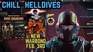 CHILL HELLDIVES | NEW SIEGE BREAKERS WARBOND  | HELLDIVERS 2 #helldivers2gameplay #helldivers2