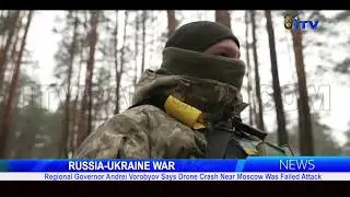 Regional Governor Andrei Vorobyov Says Drone Crash Near Moscow Was Failed Attack