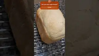 Baked fresh bread in Vevor breadmaker