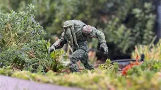 Marvel legends Werewolf by Night Man-Thing action figure review