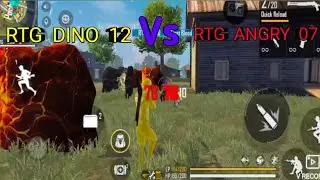 RTG  DINO  12  VS  RTG  ANGRY  07 || RTG  DINO  12 63 LEVEL RTG  ANGRY  07 65 LEVEL || ONLY ONE TAP