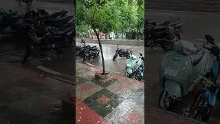 Siddipet New Bus Stand Heavy Rainfall Komatcheru lake 1.15mm Rainfall Recorded
