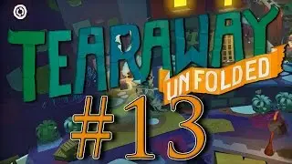 Let's Play TEARAWAY UNFOLDED #13 - Flugstunden in Sogport [PS4] [DEUTSCH] [1080p60]