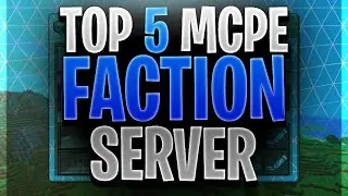 TOP 5 MINECRAFT PE FACTION SERVERS! (Best Faction Servers[MCPE v1.4.0]