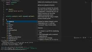 Python Schedule Library - Periodically scheduling tasks in Python