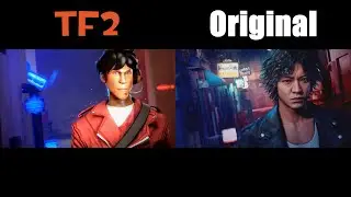 COMPARISON: TF2 and Original Lost Judgment Intro [SFM]