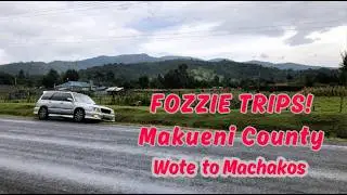 Scenic Wote to Machakos Road Trip in a Subaru Forester: Perfect Alternative to Mombasa Road