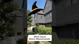 Witch house in Salem Massachusetts #fyp #short #shorts #salem #witch #massachusetts