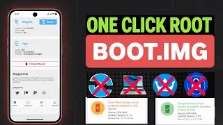 Magisk 1 Clik Root Boot.img Patch Android 14/13/12/11/10/9/8 Version Root 😲 | No PC | Mtkeasysu Root