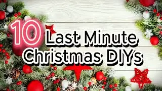 It's not too late for these festive DIYs | Easy budget Dollar Tree & Temu crafts
