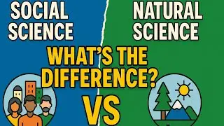 The difference between Natural science and Social science