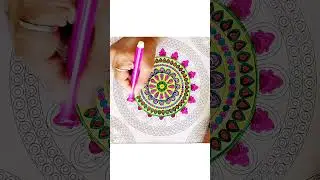 Mandala | Mandala Art Coloring | Satisfying Coloring | ASMR Coloring | Relax Coloring @PastelDrift 