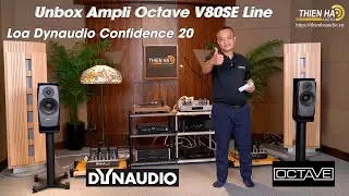Unbox Ampli Octave V80SE Line Và Phối Ghép Loa Dynaudio Confidence 20 - Chinh Phục Đôi Loa Khó Tính