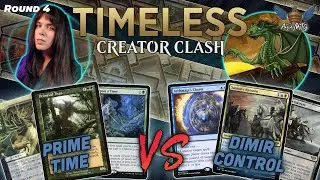 MTG Timeless | Mono-G Prime Time против Dimir Control | Timeless Creator Clash | Раунд 4