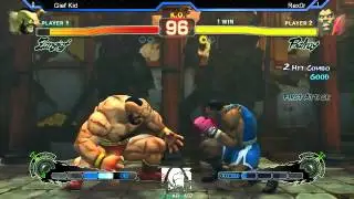 GiefKid (Zangief) vs Rex0r (Balrog)