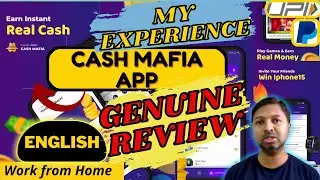 #309 Work from  Home Job  English | Cash Mafia - Get Rewards App - Genuine Review - Kutti Paanai