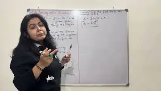 Electromagnetic induction(Magnetic flux)|Physics|Class 12