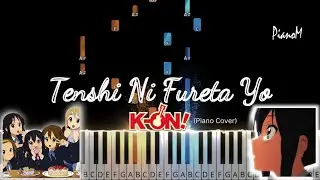 Tenshi Ni Fureta Yo | K-On | Piano Cover | MIDI and Piano Sheet