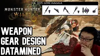 No More Slap On Design For Weapons & Armor in Wilds!... Kanima Reacts to Weapon Gear Design Datamine
